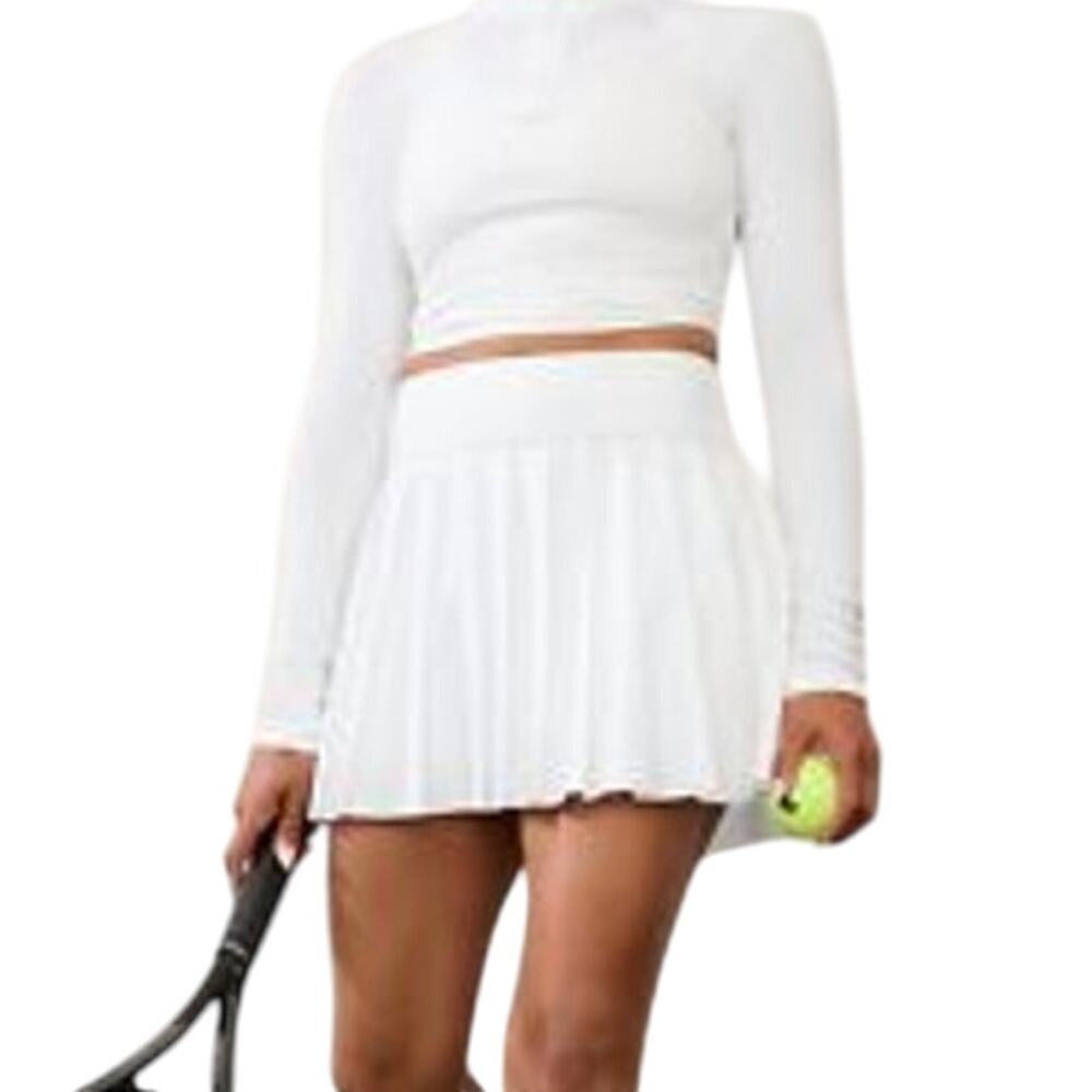 Athleta Elevate Skort White Women's Size 3X New With Tags Condition #798736